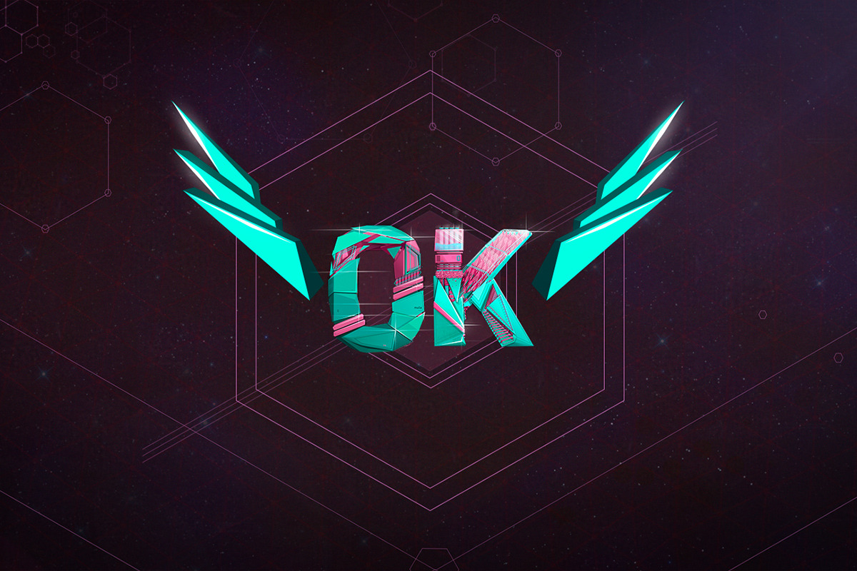 Polygonal Typeface + Vector Elements, a Graphic by Anton Moek (Photo 8 of 10)