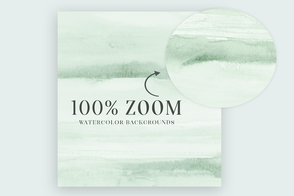 Sage Green Watercolor Backgrounds, a Graphic by Photohacklovers (Photo 4 of 7)