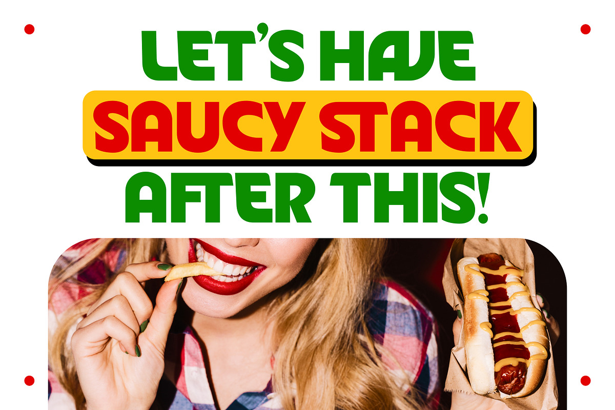 Cheeser – Stylistic Display Font, a Sans Serif Font by Casloop Studio (Photo 9 of 10)