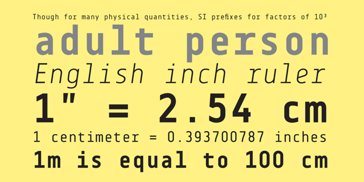 Centima Mono, a Font by TipografiaRamis (Photo 4 of 5)