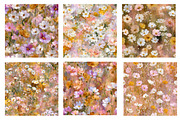 Impressionist Floral 24 Patterns Set, a Pattern Graphic by LoveDesignShop (Thumbnail 5 of 11)