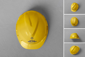 Hard Hat Mockup, a Product Mockup by PixelVoyager