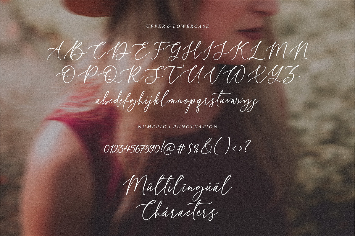 Darling Magenta - Handwritten Font, a Script Font by Letterative Studio (Photo 5 of 5)