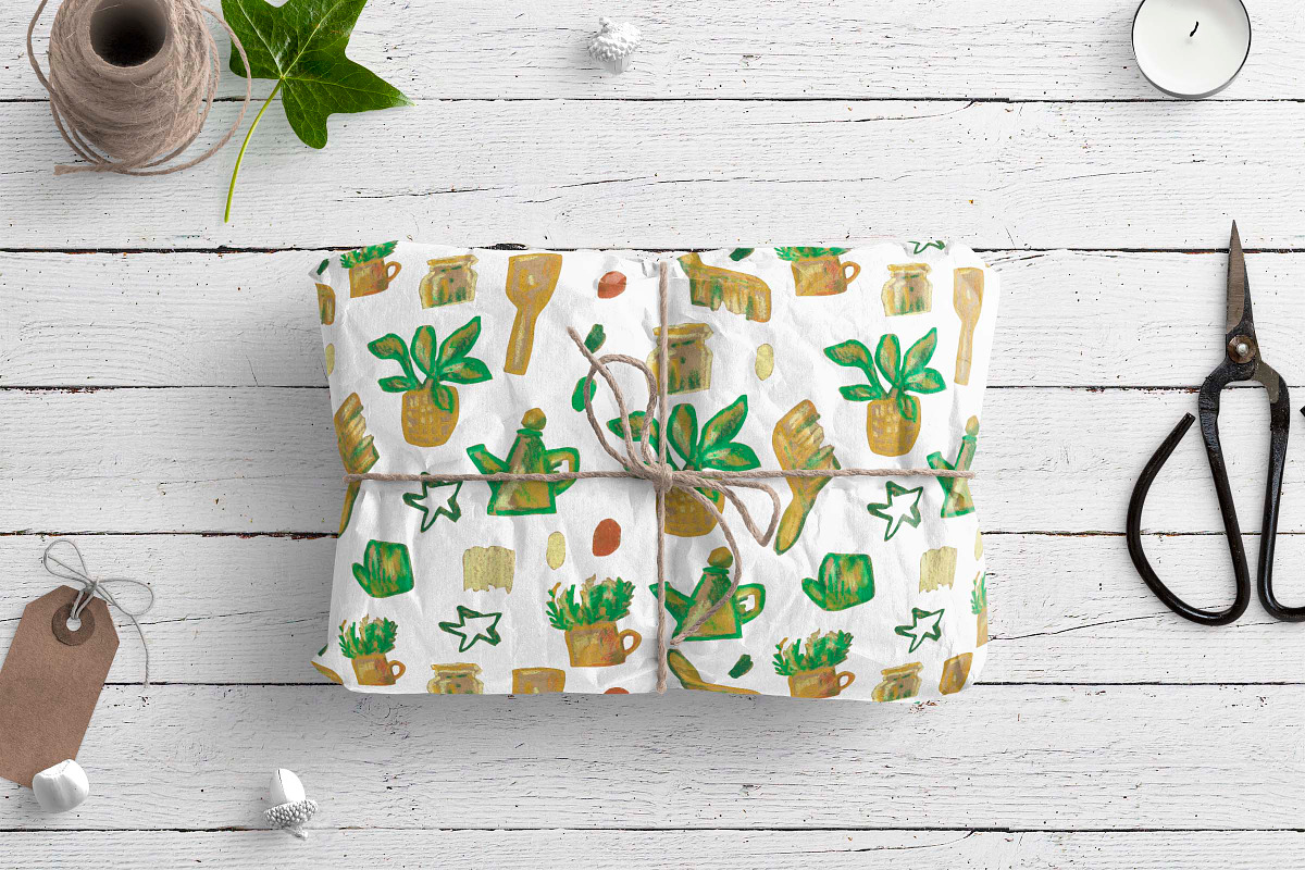 Kids Crayon Eco Lifestyle Seamless, a Pattern Graphic by Lucyinyourheart (Photo 10 of 10)