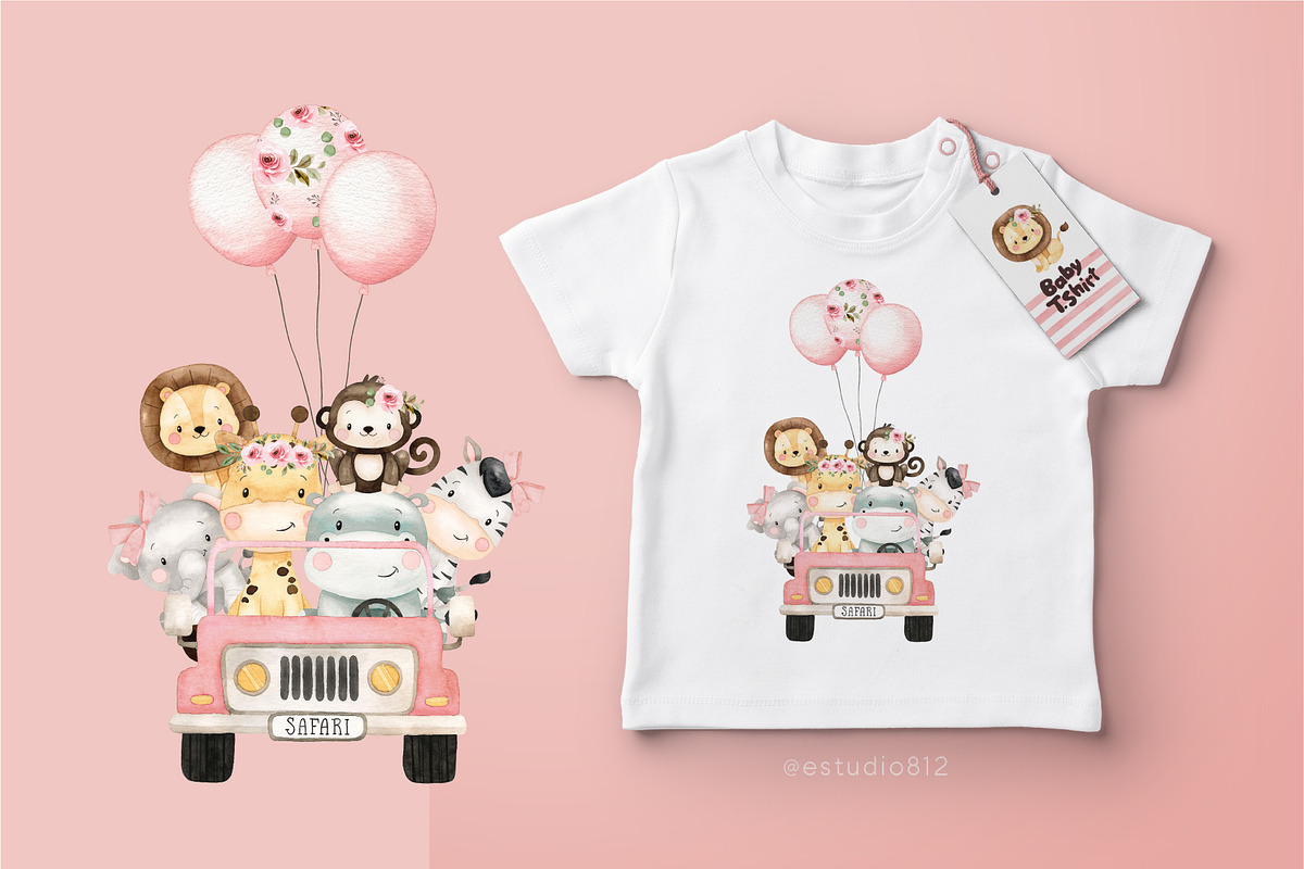 Safari Candy Color, an Illustration by Estudio 812 (Photo 7 of 8)