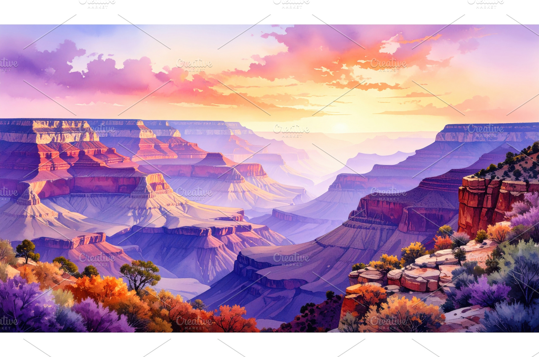A vibrant panoramic view of the, a Nature Photo by Igor Tichonow