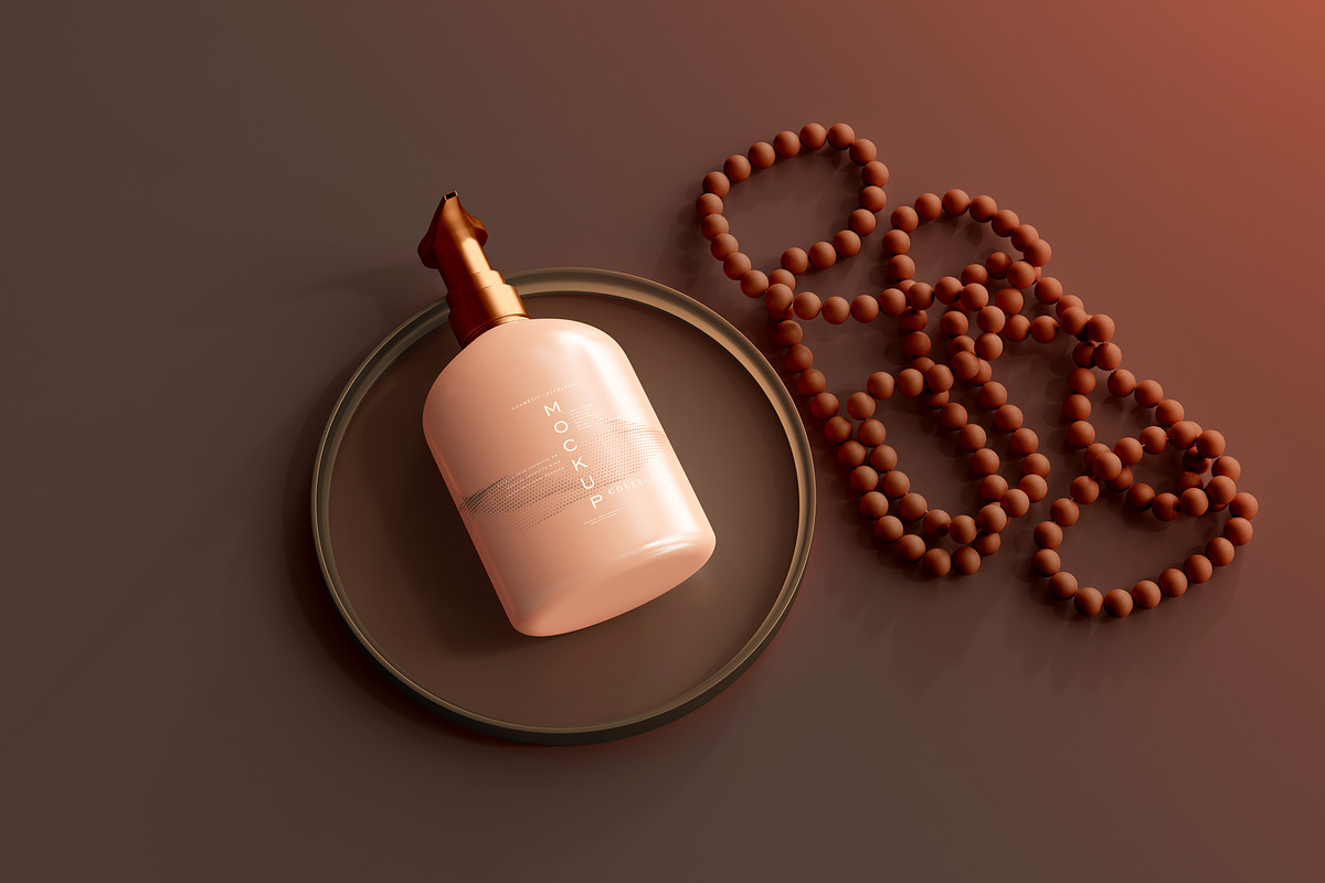 390+ Cosmetic Branding Mockup Scenes, a Cups & Container Mockup by pmvch (Photo 52 of 367)