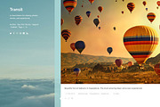 Transit Tumblr Theme, a Websites & App Template by Themelantic (Thumbnail 1 of 5)