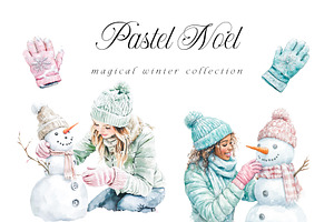 Pastel Noel - Magical Winter Set