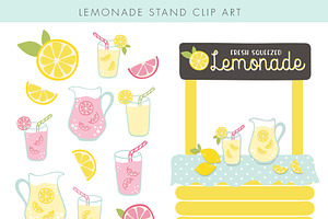 Lemonade Stand Clip Art