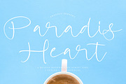 Paradis Heart, a Handwritten Font by operatype.co (Thumbnail 1 of 15)