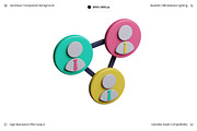 Connected Network Figures 3D, an Object 3D Model by Wencory (Thumbnail 2 of 2)