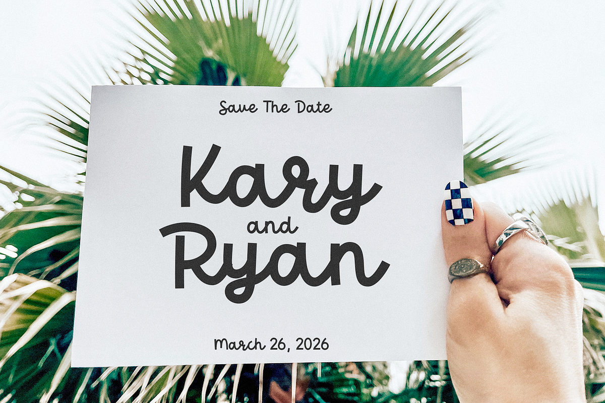 Cosmic Girlie | Cute Trendy Font, a Script Font by KA Designs (Photo 8 of 11)