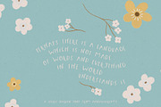 A Secret Garden font, a Sans Serif Font by annartdreams (Thumbnail 4 of 8)