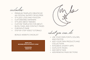 Shopify Theme | Moon Blinked, a Templates & Theme by Easy Website Themes (Thumbnail 8 of 8)