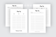 Minimal Sign Up Sheet, a Stationery Template by Amit Debnath (Thumbnail 1 of 6)