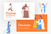 Jesus Illustration Art Set, a Person Illustration by Vectors Market (Thumbnail 5 of 8)