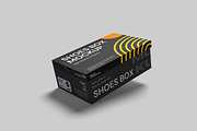 Editable Shoes Box Mockup, an Advertising Mockup by bimockup (Thumbnail 4 of 6)