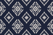 Ikat Boho Tribal Geometric Pattern, a Pattern Graphic by PPEthnicDecorPattern (Thumbnail 1 of 7)