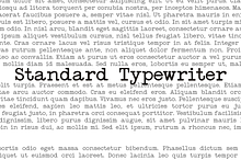 Standard Typewriter