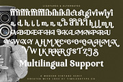 Jackets Region Retro Serif Font, a Serif Font by timelesstype.co (Thumbnail 19 of 20)