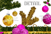 Hand Drawn Christmas: Vintage + Glam, a Decorative Illustration by Creators Couture (Thumbnail 3 of 5)