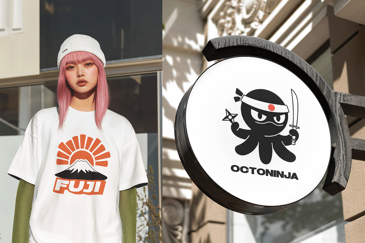 Kawaii Japan Vector Stickers, a Decorative Illustration by SergeyBitos (Photo 7 of 12)