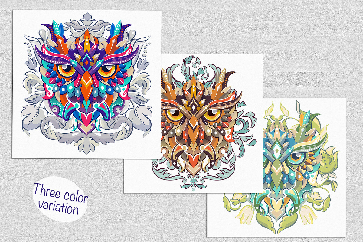 Forest Collection: Owl, Wolf, Fox, an Animal Illustration by ArtoJoy (Photo 2 of 8)