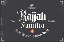 Rajjah Familia - Blackletter family