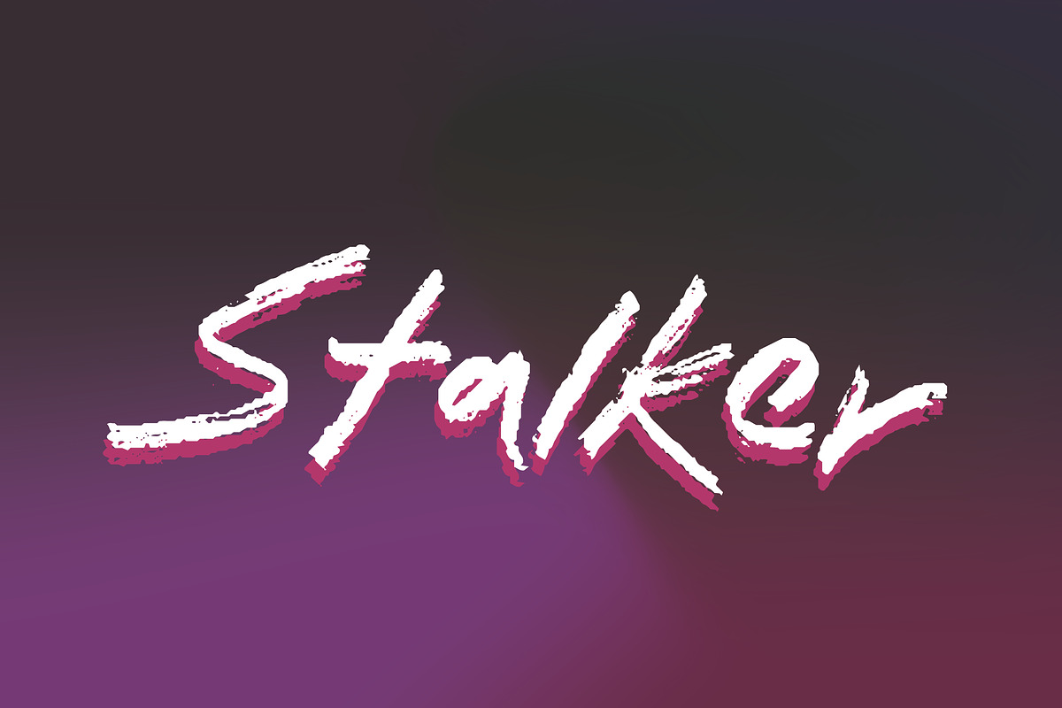 Stalker, a Script Font by Alt Foundry (Photo 1 of 2)