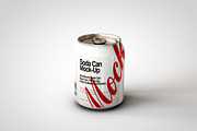 Mini Soda Can | Beer Can Mock-Up V3, a Household Mockup by TSOBG (Thumbnail 6 of 15)