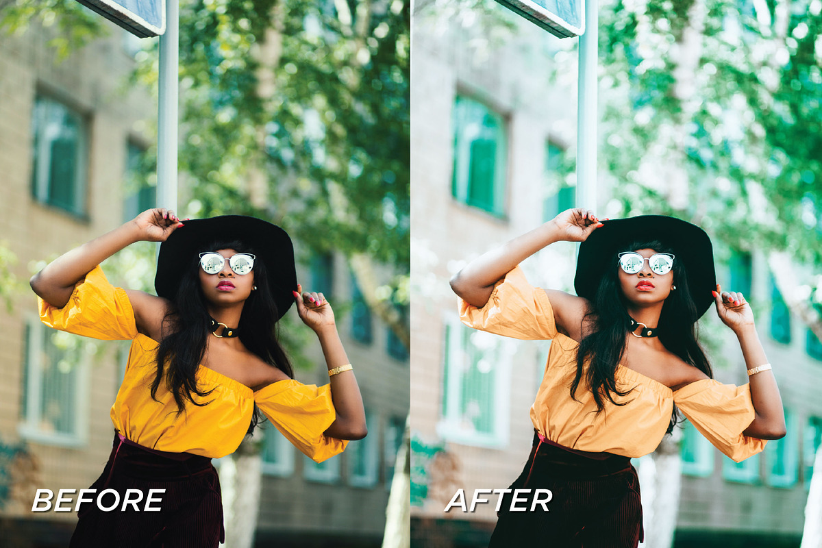 15 Selfie Lightroom Presets, a Preset Add-On by TheWayfarerShoppe (Photo 4 of 13)