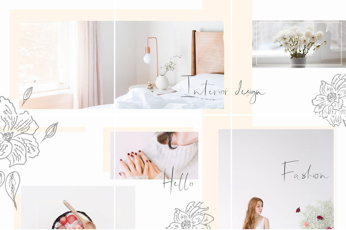 Instagram Post Template Pure Clear, a Templates & Theme by Bumblebee (Photo 6 of 6)