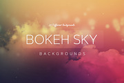 Bokeh SKY Backgrounds, a Wallpaper Graphic by BIBIART (Thumbnail 1 of 7)