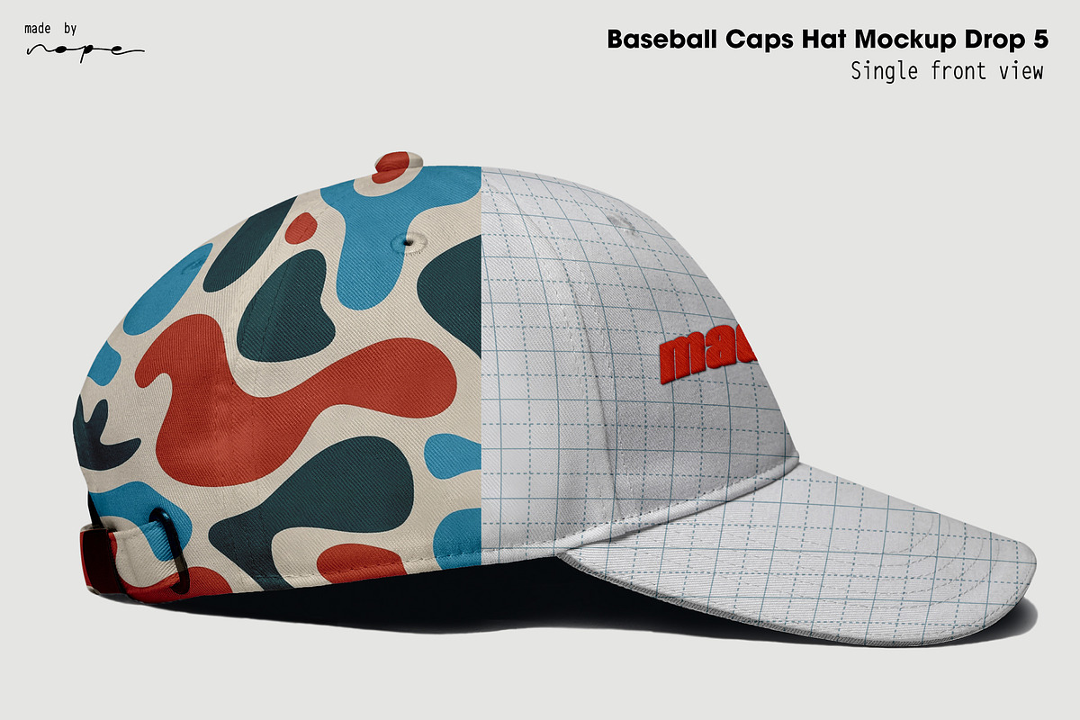 Baseball Caps Hat Mockup Drop 5, a Hat Mockup by made_by_nope (Photo 1 of 6)