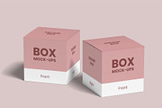 Square Box Mockups | Packaging, a Packaging Mockup by Compositing Studio (Thumbnail 17 of 20)