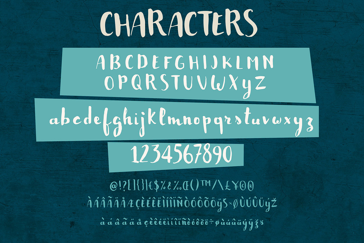 Baballotto font - Bold Brush Font preview 3