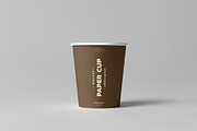 Paper Cups Mock-up, a Cups & Container Mockup by Yogurt86 (Thumbnail 2 of 9)