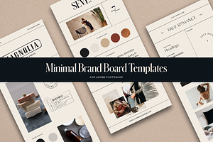 Minimal Brand Board Templates