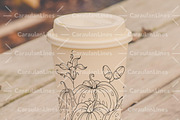 Hand Drawn Pumpkin SVG arrangements, an Object Graphic by CaraulanStore (Thumbnail 7 of 8)