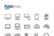 Pure Pixel Icons, an Outline Icon by PureSolution (Thumbnail 4 of 8)