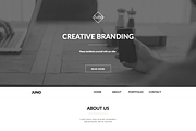 Juno – Minimal Portfolio Muse Theme, a Websites & App Template by emagweb (Thumbnail 2 of 2)