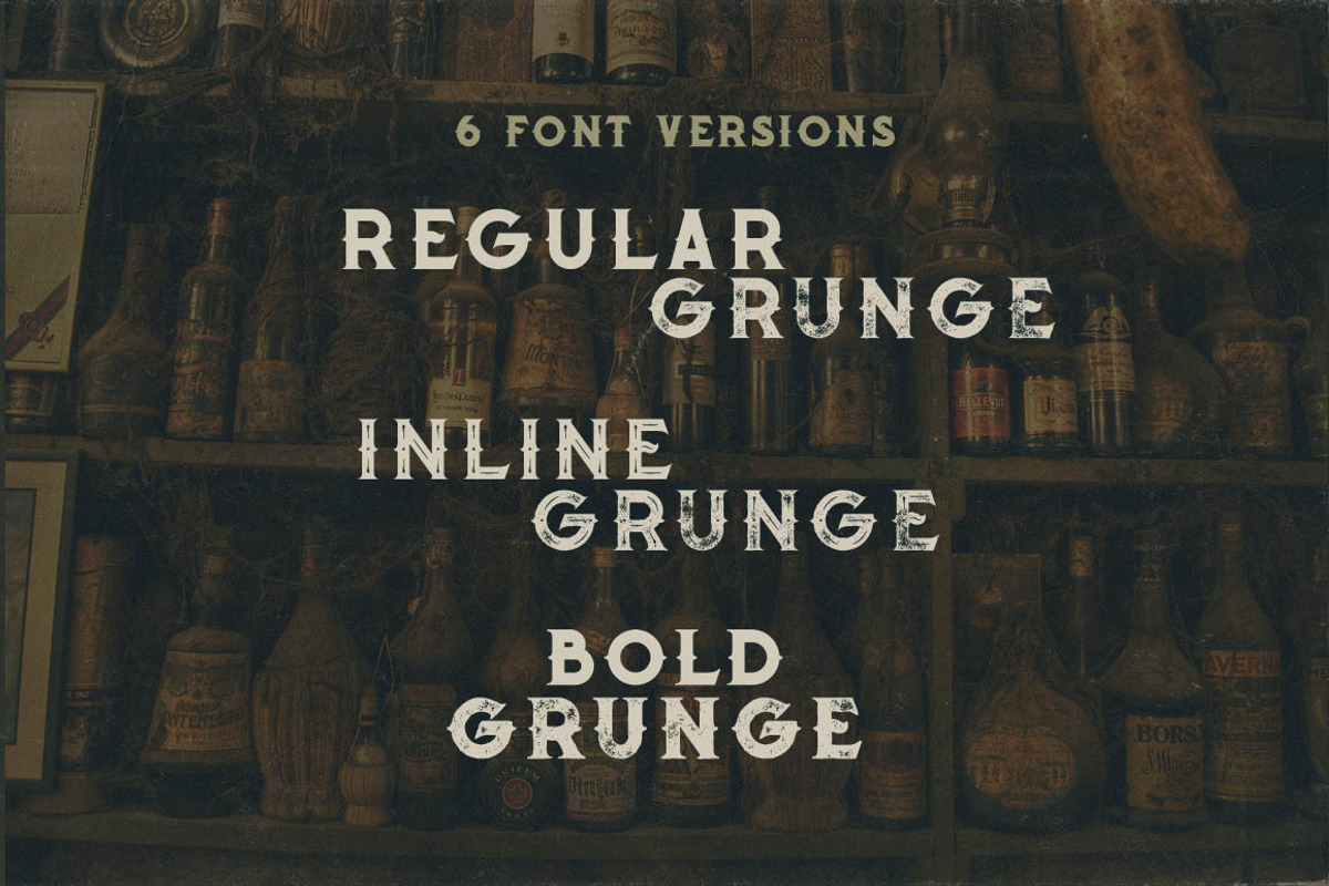 Octopus - Vintage Style Font preview 2