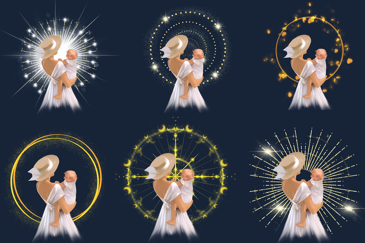 Backdrop, Golden Rings, Overlays, a Background Graphic by MajorArtTm (Photo 2 of 6)
