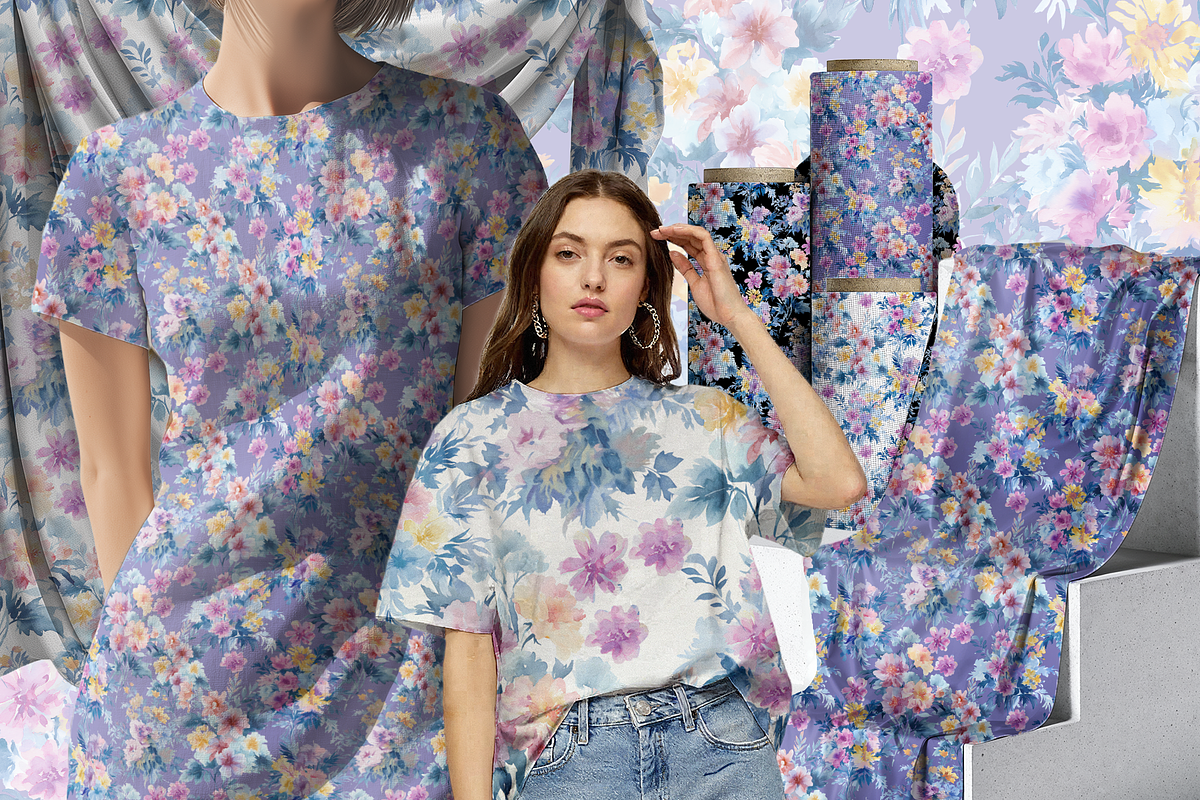 SPRING BLOOM, a Pattern Graphic by rumacorakstudio (Photo 5 of 6)