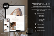 Wix Coaching Website Template, a Wix Template by Primavera Studio Design (Thumbnail 8 of 9)
