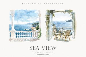 Sea View Illustrations II