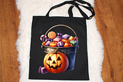 Massive Halloween Watercolor Clipart, a Graphic by designcity5 (Thumbnail 5 of 5)