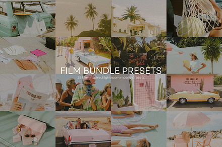 25 FILM LIGHTROOM PRESETS BUNDLE