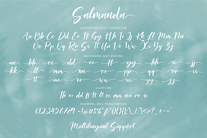 Salmanda - A Handwritten Script Font